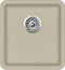 vidaXL - Gootsteen - enkele - bak - graniet - beige