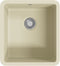 vidaXL - Gootsteen - enkele - bak - graniet - beige
