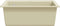 vidaXL - Gootsteen - enkele - bak - graniet - beige