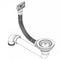 vidaXL - Gootsteen - enkele - bak - graniet - beige