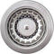 vidaXL - Gootsteen - enkele - bak - rond - graniet - beige