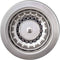 vidaXL - Gootsteen - enkele - bak - rond - graniet - wit