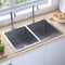 vidaXL - Gootsteen - handgemaakt - roestvrij - staal
