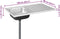 vidaXL - Gootsteen - met - afvoerset - 1000x600x155 - mm - roestvrij - staal - zilver