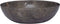 vidaXL - Gootsteen - Ø40x12 - cm - marmer - grijs