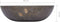 vidaXL - Gootsteen - Ø40x12 - cm - marmer - grijs