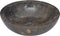 vidaXL - Gootsteen - Ø40x12 - cm - marmer - grijs