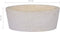 vidaXL - Gootsteen - Ø40x15 - cm - marmer - crèmekleurig