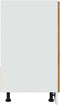 vidaXL - Gootsteenkast - 80x46x81,5 - cm - bewerkt - hout - artisanaal - eikenkleur