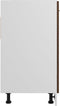 vidaXL - Gootsteenkast - 80x46x81,5 - cm - bewerkt - hout - bruineikenkleurig