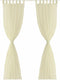 vidaXL - Gordijn - Crème - 140x245 - cm - (2 - stuks)