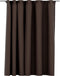 vidaXL - Gordijn - linnen-look - verduisterend - met - haken - 290x245 - cm - taupe