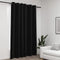 vidaXL - Gordijn - linnen-look - verduisterend - met - ogen - 290x245 - cm - antraciet