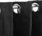 vidaXL - Gordijn - linnen-look - verduisterend - met - ogen - 290x245 - cm - antraciet