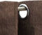 vidaXL - Gordijn - linnen-look - verduisterend - met - ogen - 290x245 - cm - taupe
