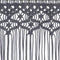 vidaXL - Gordijn - macramé - 140x240 - cm - katoen - antraciet