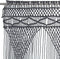 vidaXL - Gordijn - macramé - 140x240 - cm - katoen - antraciet