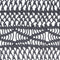 vidaXL - Gordijn - macramé - 140x240 - cm - katoen - antraciet