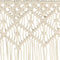 vidaXL - Gordijn - macramé - 140x240 - cm - katoen