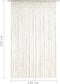 vidaXL - Gordijn - macramé - 140x240 - cm - katoen