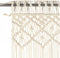 vidaXL - Gordijn - macramé - 140x240 - cm - katoen