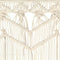 vidaXL - Gordijn - macramé - 140x240 - cm - katoen