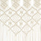 vidaXL - Gordijn - macramé - 140x240 - cm - katoen