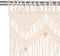 vidaXL - Gordijn - macramé - 140x240 - cm - katoen