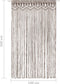 vidaXL - Gordijn - macramé - 140x240 - cm - katoen - taupe