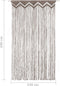 vidaXL - Gordijn - macramé - 140x240 - cm - katoen - taupe