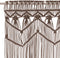 vidaXL - Gordijn - macramé - 140x240 - cm - katoen - taupe