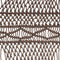 vidaXL - Gordijn - macramé - 140x240 - cm - katoen - taupe