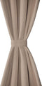 vidaXL - Gordijn - met - metalen - ringen - verduisterend - 270x245 - crème