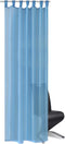 vidaXL - Gordijn - Turquoise - 140x225 - cm - (2 - stuks)