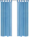 vidaXL - Gordijn - Turquoise - 140x225 - cm - (2 - stuks)