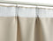 vidaXL - Gordijn - verduisterend - met - haken - 290x245 - cm - beige