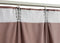 vidaXL - Gordijn - verduisterend - met - haken - 290x245 - cm - fluweel - antiekroze