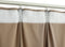 vidaXL - Gordijn - verduisterend - met - haken - 290x245 - cm - fluweel - beige