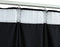 vidaXL - Gordijn - verduisterend - met - haken - 290x245 - cm - fluweel - zwart