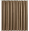 vidaXL - Gordijn - verduisterend - met - haken - 290x245 - cm - taupe