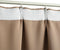 vidaXL - Gordijn - verduisterend - met - haken - 290x245 - cm - taupe