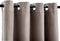 vidaXL - Gordijn - verduisterend - met - metalen - ringen - 2 - st - 140x175 - cm - taupe