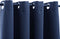vidaXL - Gordijn - verduisterend - met - metalen - ringen - 2 - st - 140x225 - cm - blauw