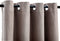 vidaXL - Gordijn - verduisterend - met - metalen - ringen - 2 - st - 140x225 - cm - taupe