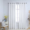 vidaXL - Gordijn - verduisterend - met - metalen - ringen - 2 - st - 140x225 - cm - grijs