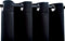 vidaXL - Gordijn - verduisterend - met - metalen - ringen - 2 - st - 140x225 - cm - blauw