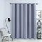 vidaXL - Gordijn - verduisterend - met - metalen - ringen - 290x245 - cm - grijs
