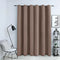 vidaXL - Gordijn - verduisterend - met - metalen - ringen - 290x245 - cm - taupe
