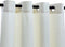 vidaXL - Gordijn - verduisterend - met - ringen - 2 - st - 140x225 - cm - fluweel - crème