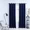 vidaXL - Gordijn - verduisterend - met - ringen - 2 - st - 140x245 - cm - fluweel - blauw
